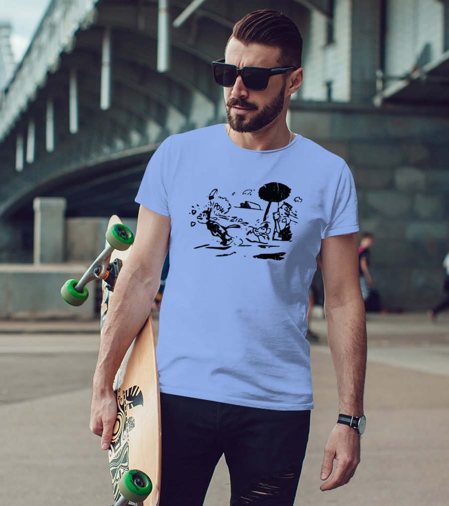 Super 70s Sports Store This Is Not ‘Nam This Is Bowling There Are Rules POW ZIP T-Shirt