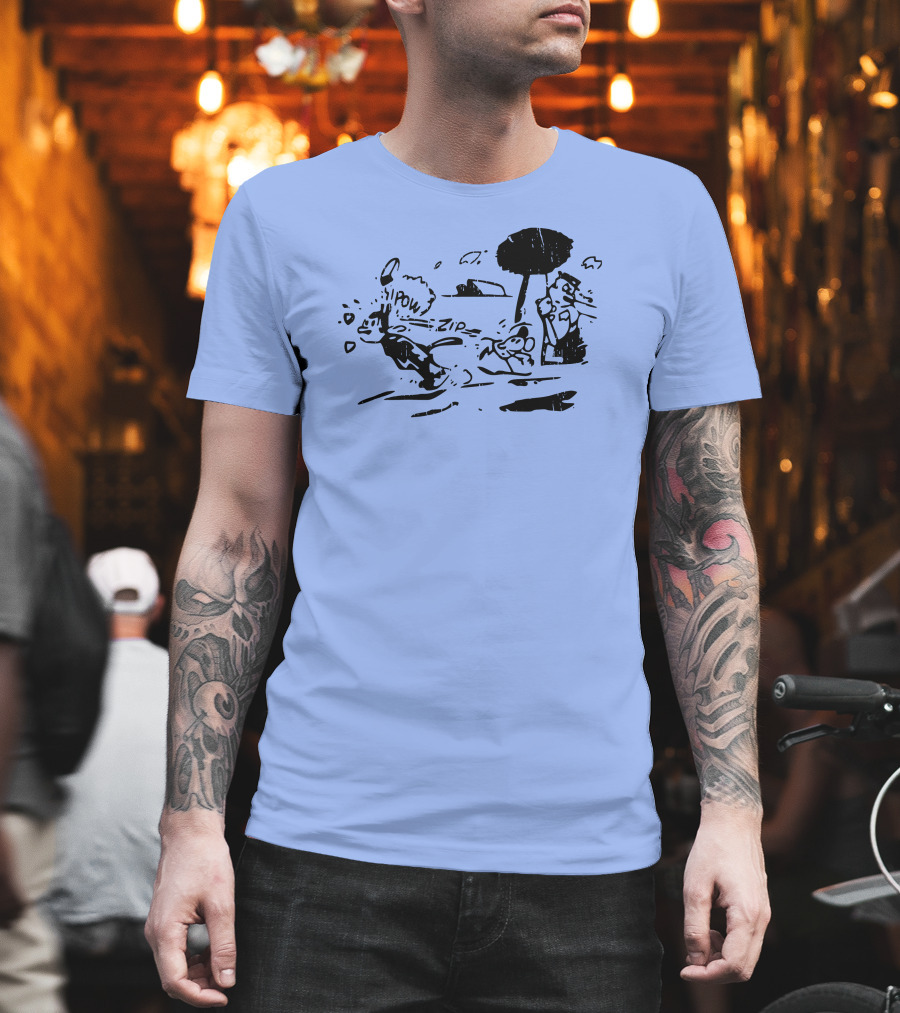 Super 70s Sports Store This Is Not ‘Nam This Is Bowling There Are Rules POW ZIP T-Shirt