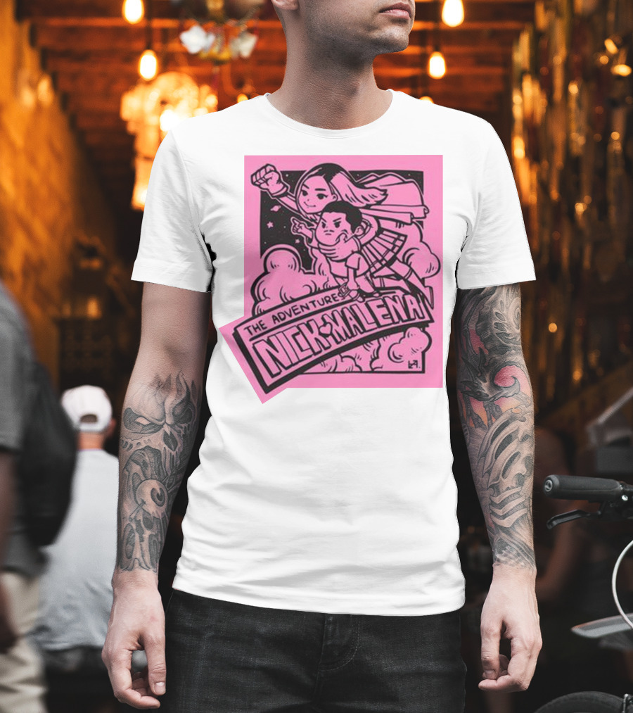 The Adventure Nick Malena Nmplol Merch T-Shirt