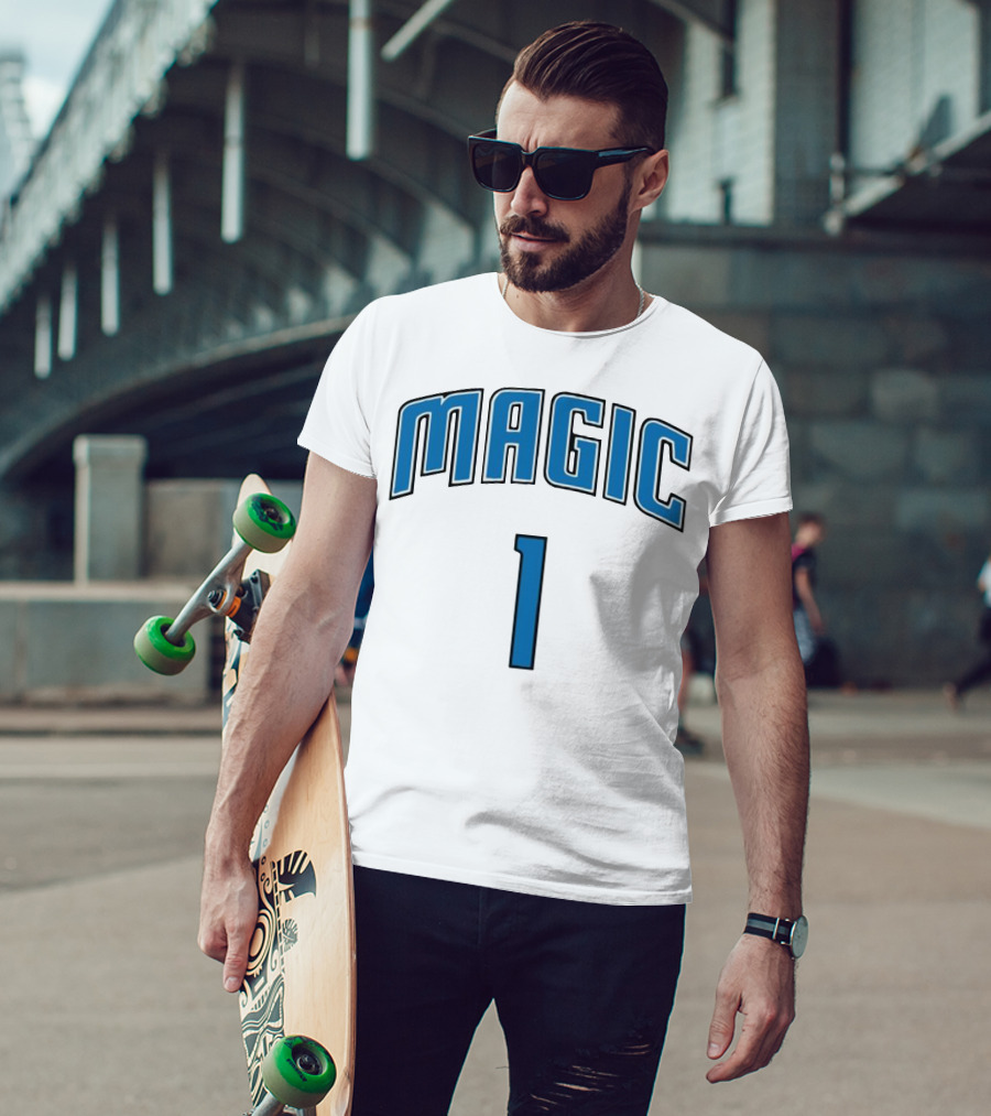 Magic 1 Jonathan Isaac Orlando Basketball T-Shirt
