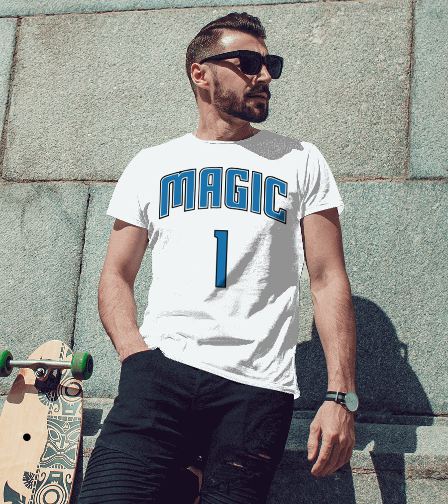 Magic 1 Jonathan Isaac Orlando Basketball T-Shirt