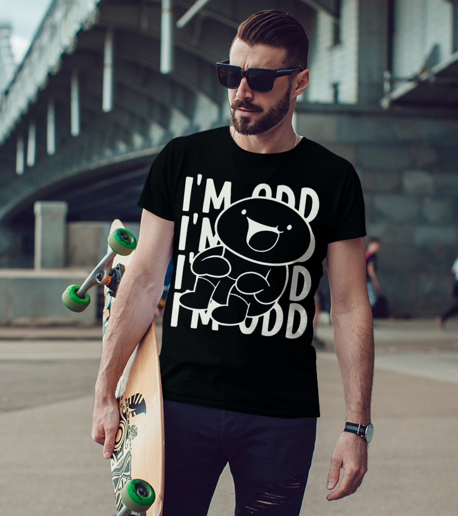 I'm Odd I'm Odd I'm Odd Character T-Shirt