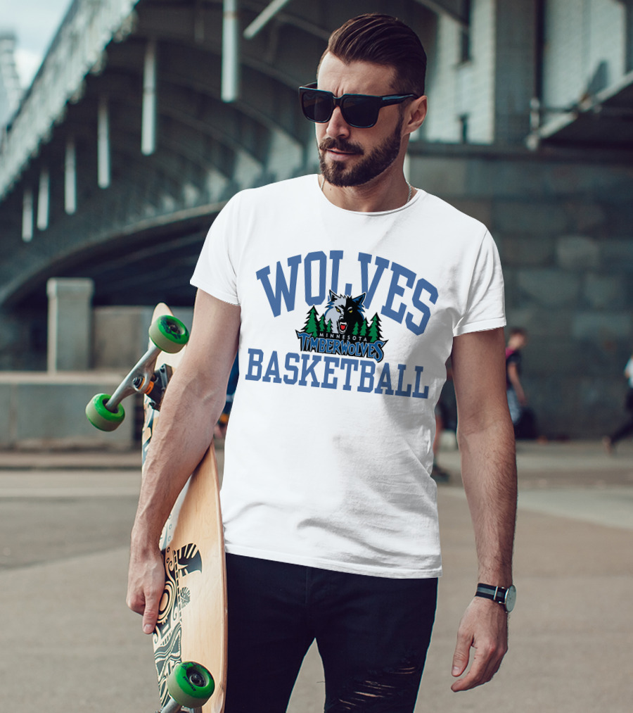 Wolves Minnesota Timberwolves Basketball T-Shirt