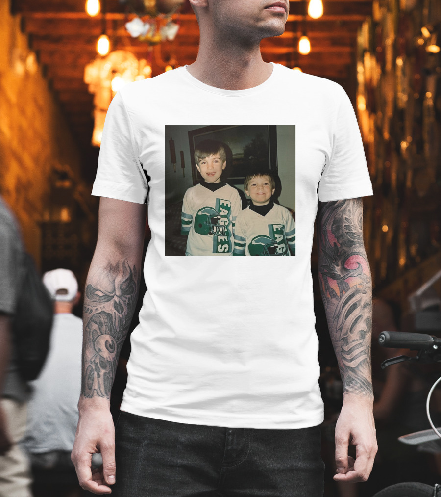 Joe Flacco Stevan Nelson Young Philadelphia Eagles Fans Retro Jerseys T-Shirt