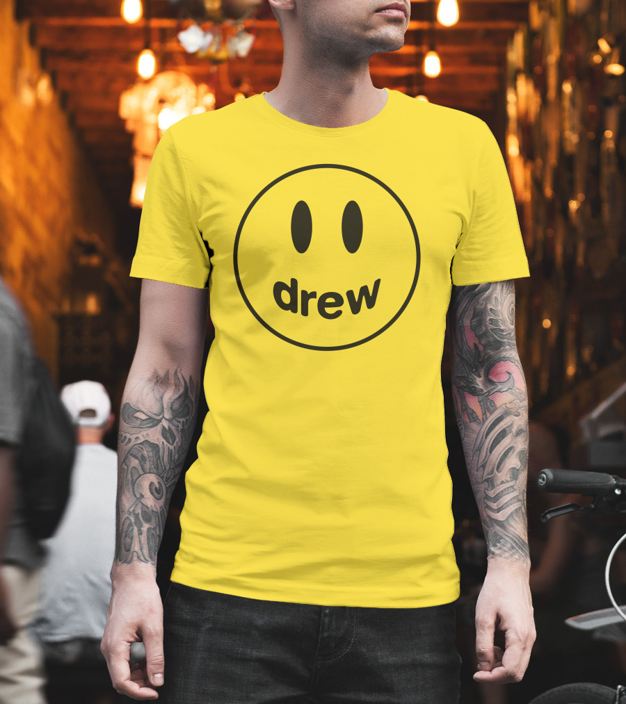 Drew House Yellow Smiley Face T-Shirt
