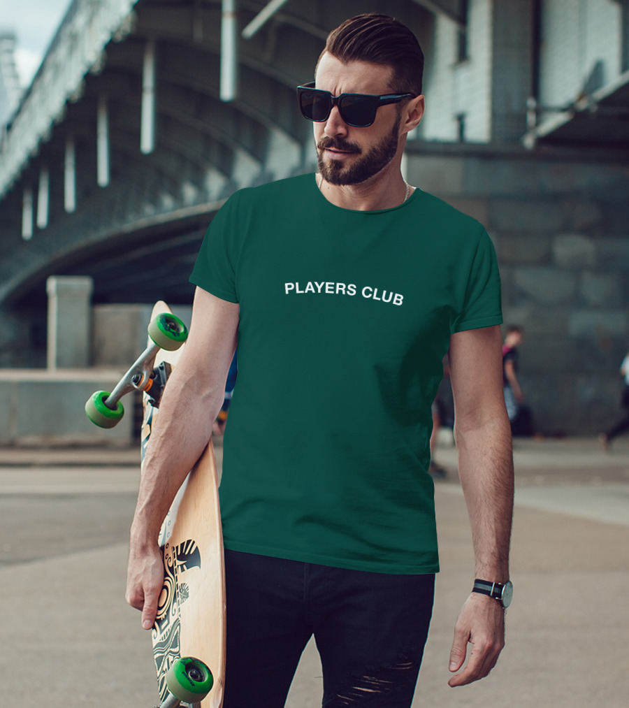 Players Club Green Joeiaco Simple T-Shirt