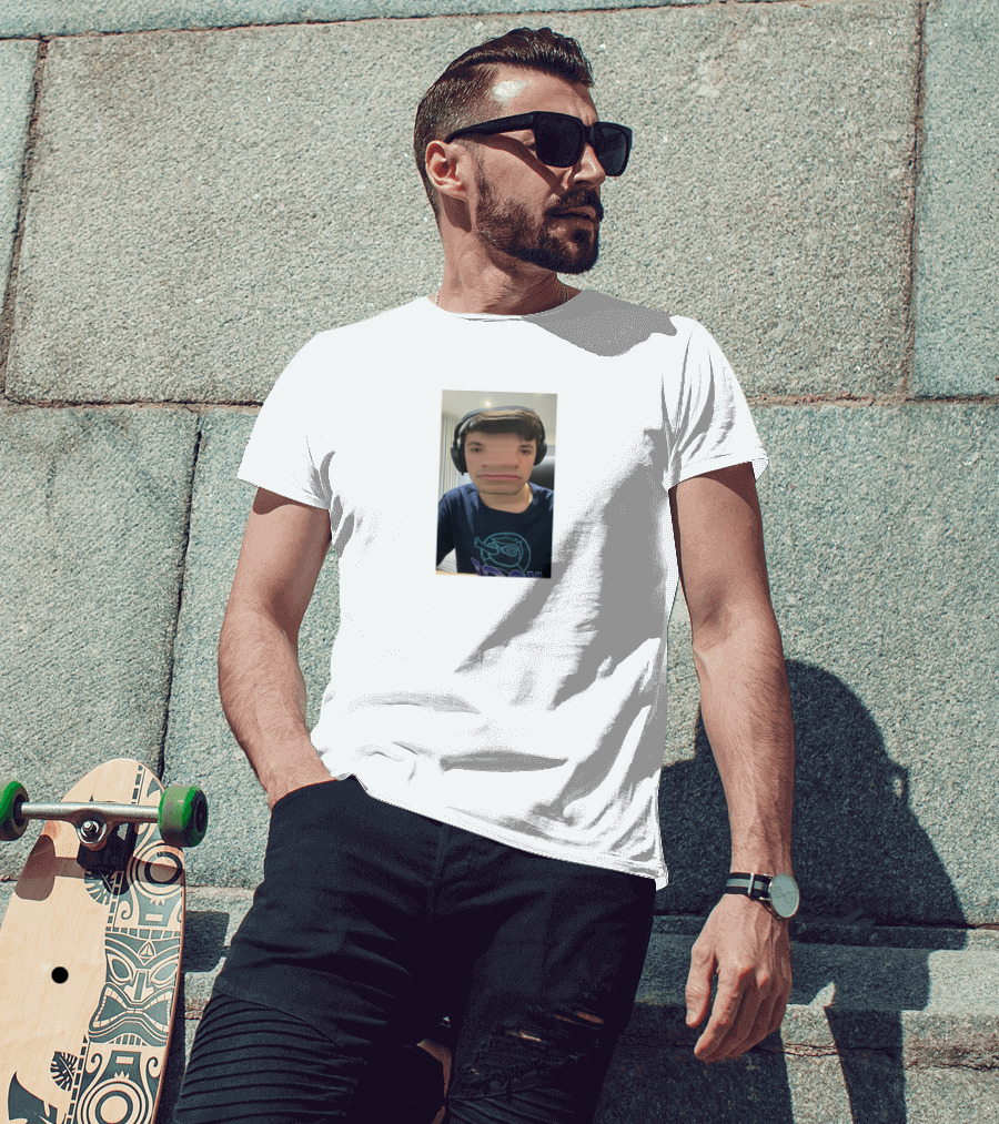Georgenotfound Merch Grog Frog Humor Distorted Face T-Shirt