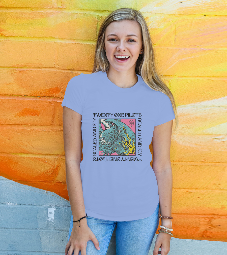 Twenty One Pilots Scaled And Icy Dragon T-Shirt