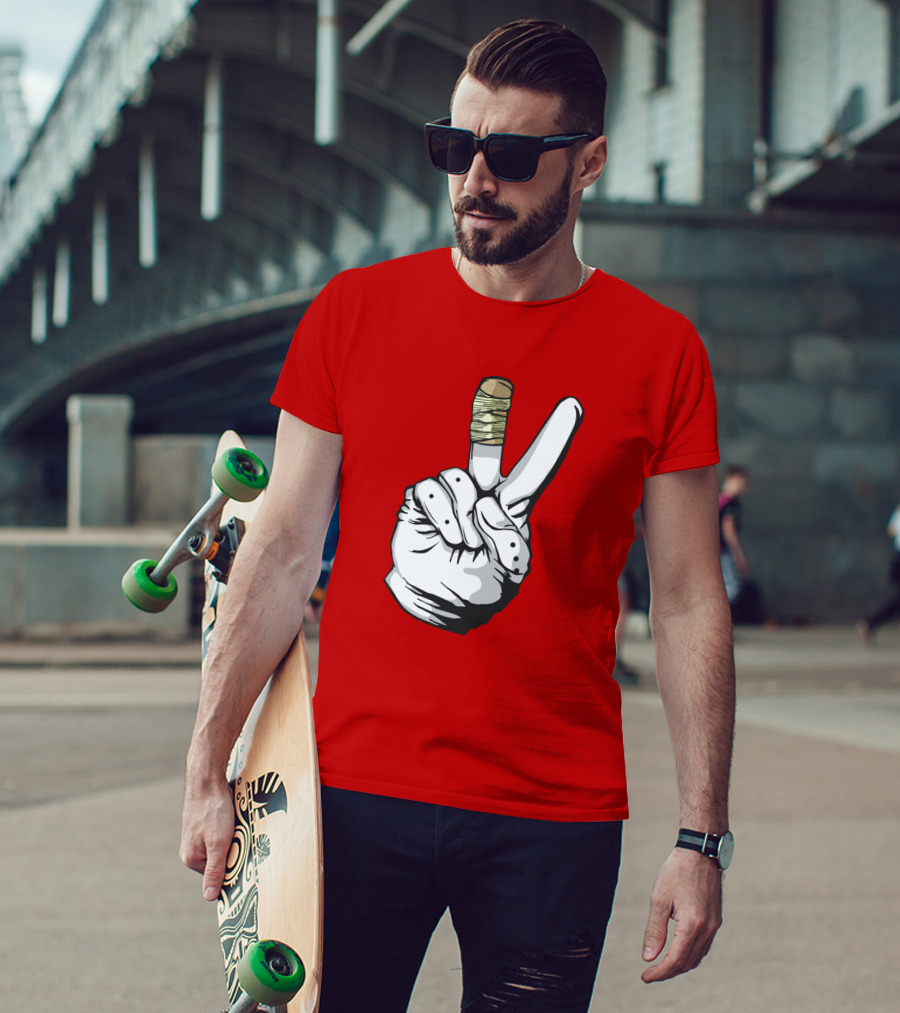 Loose Cannons Ant Man Deuces Victory Hand Samer Ali T-Shirt
