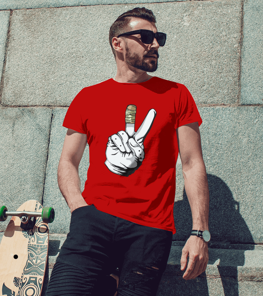 Loose Cannons Ant Man Deuces Victory Hand Samer Ali T-Shirt