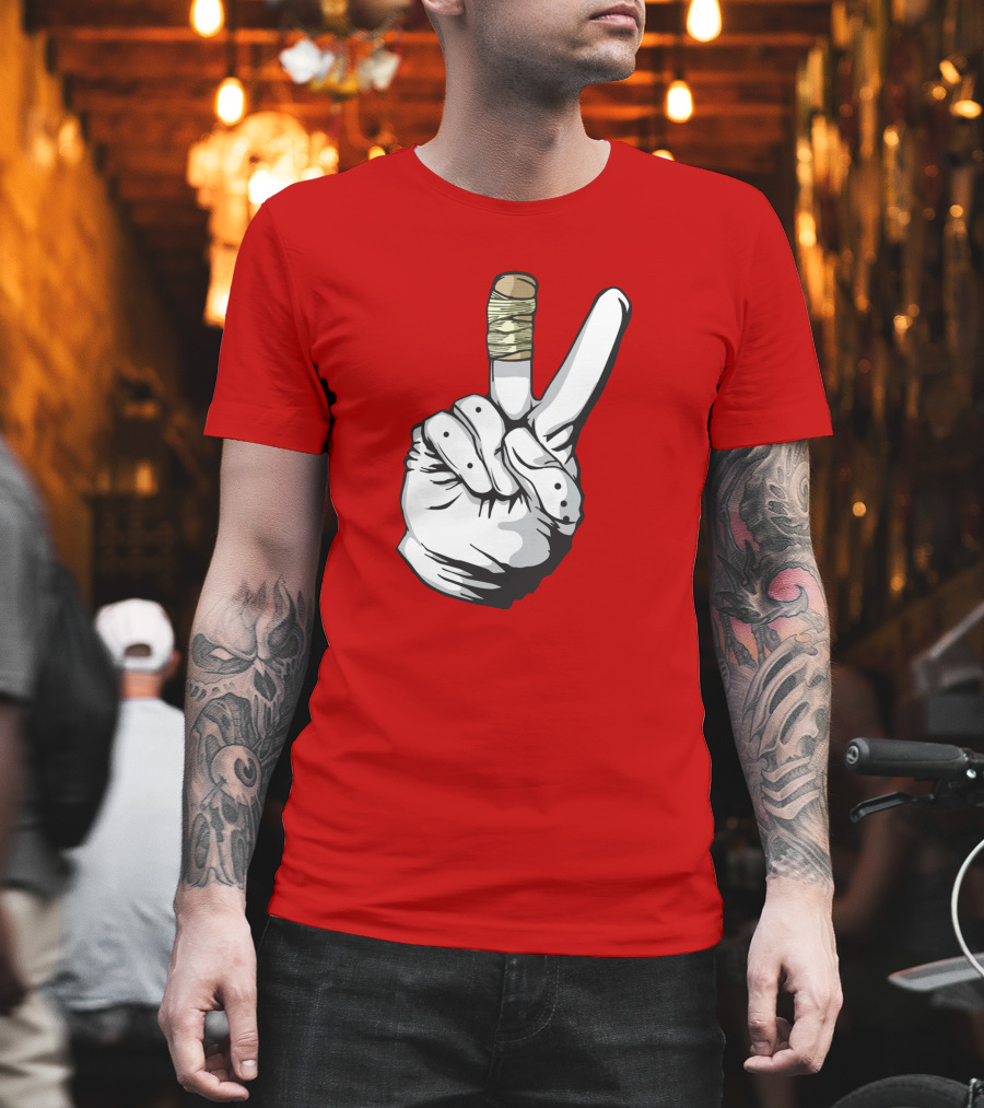 Loose Cannons Ant Man Deuces Victory Hand Samer Ali T-Shirt
