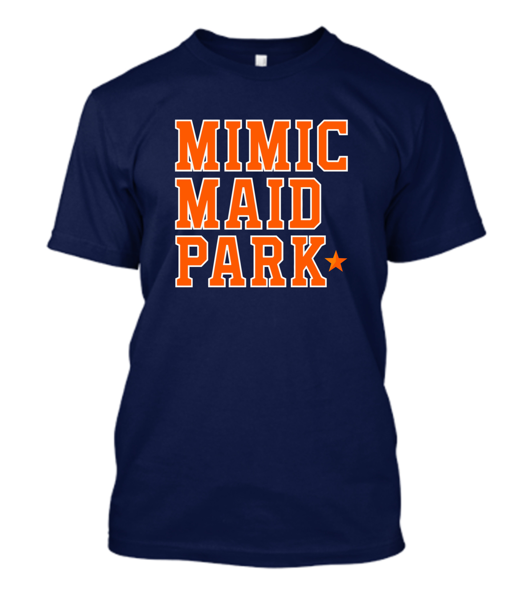 Ramshirts Mimic Maid Park Star Motif T-Shirt
