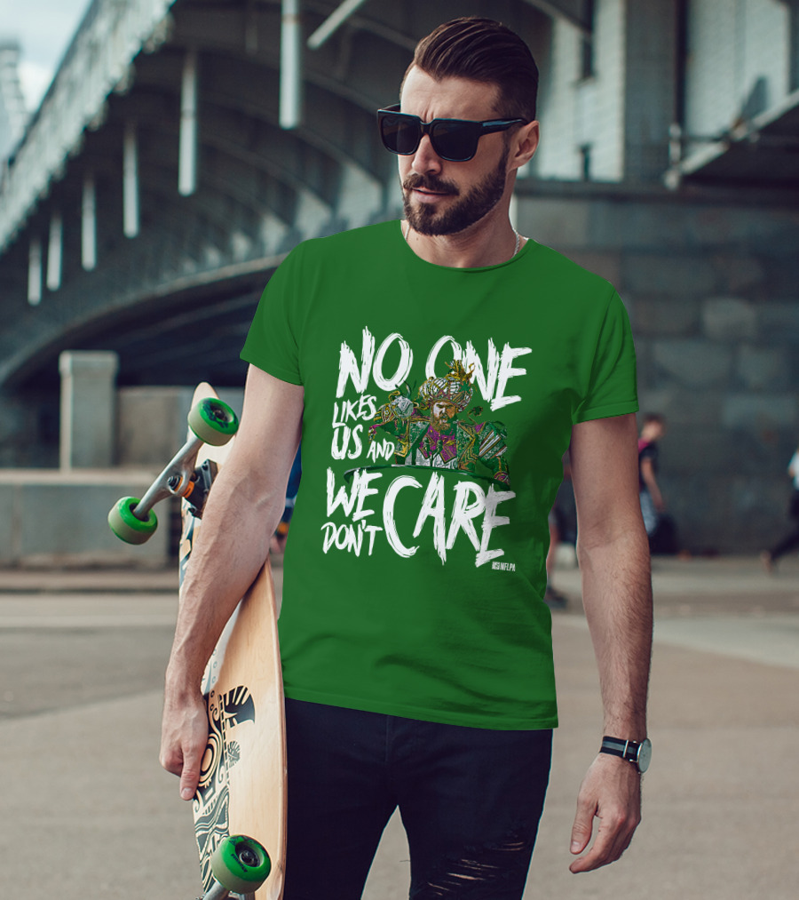 No One Likes Us And We Don't Care Jason Kelce NFLPA T-Shirt