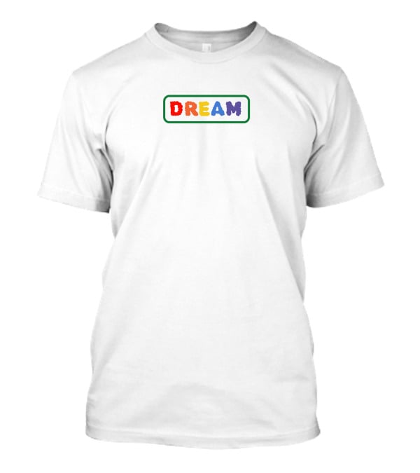 Dream Merch Rainbow DREAM Colorful Block T-Shirt