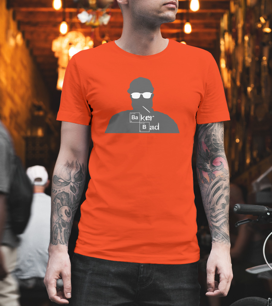 Apollohou Merch Baker Bad Dinn Mann Breaking Bad Inspired Walter T-Shirt