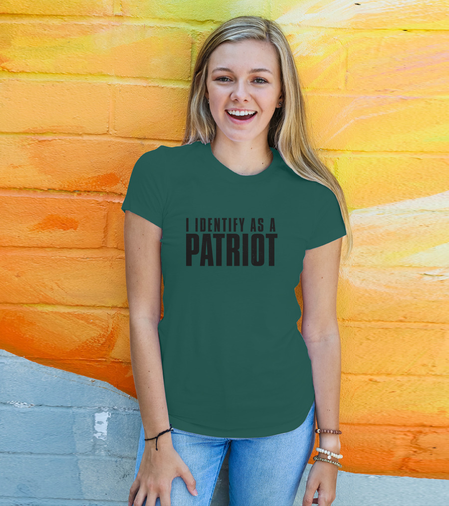 Patriot Crew Merch I Identify As A Patriot T-Shirt