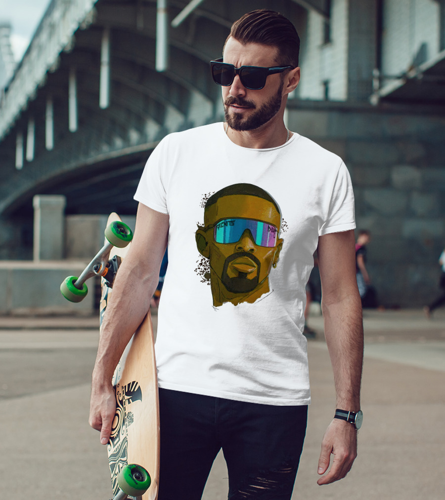 Jalen Hurts Painted Sunglasses T-Shirt