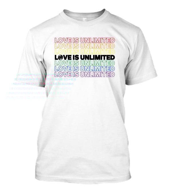 LOVE IS UNLIMITED Athletes Unlimited T-Shirt