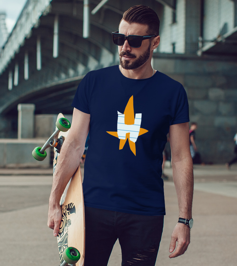 Jared Hollier Good Luck Charm Houston Astros Star T-Shirt