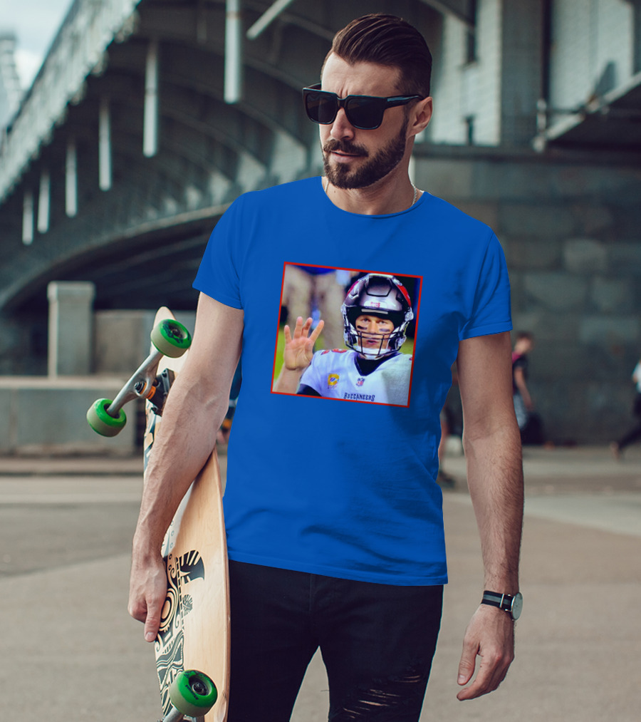 Tom Brady Blunder Tampa Bay Buccaneers Football Quarterback T-Shirt