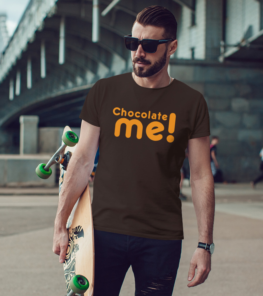 Taye Diggs Chocolate Me Dreamstudio777 Brown T-Shirt