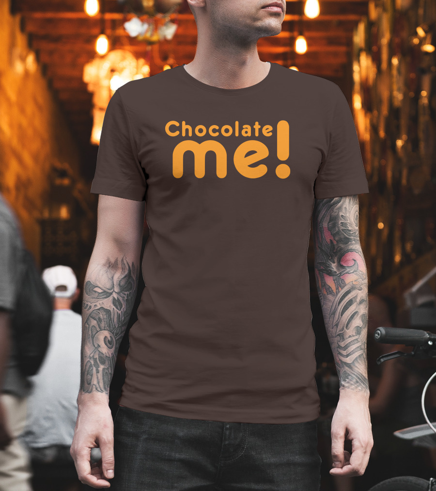 Taye Diggs Chocolate Me Dreamstudio777 Brown T-Shirt