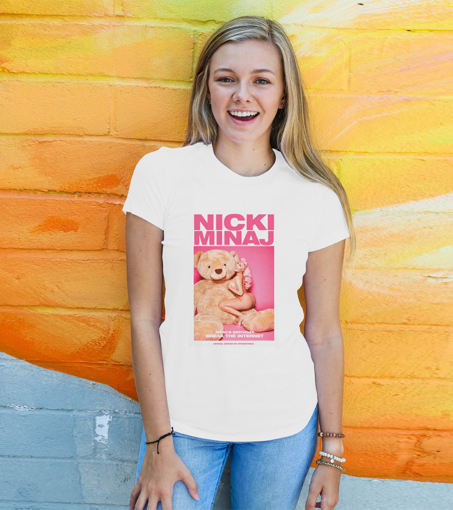 Nicki Minaj Break The Internet Special Edition Nicki's Birthday T-Shirt