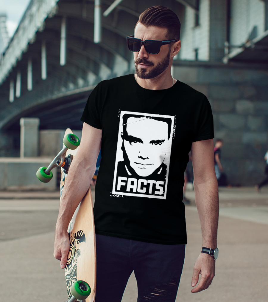 Daily Wire Ben Shapiro Facts Stencil Ron Filipkowski T-Shirt