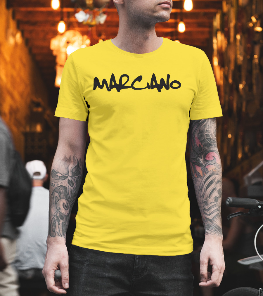Roc Marciano Store Marciano Bold Black Text T-Shirt