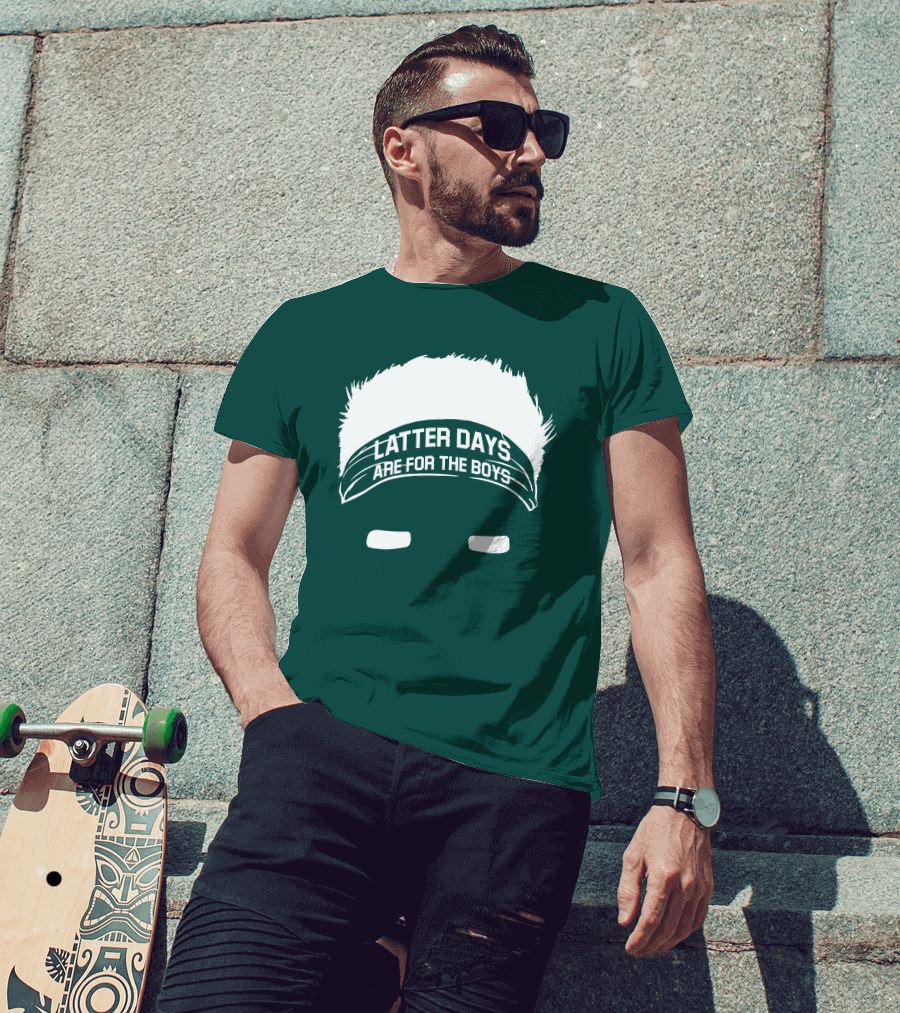 Latter Days Are For The Boys Headband Hair T-Shirt