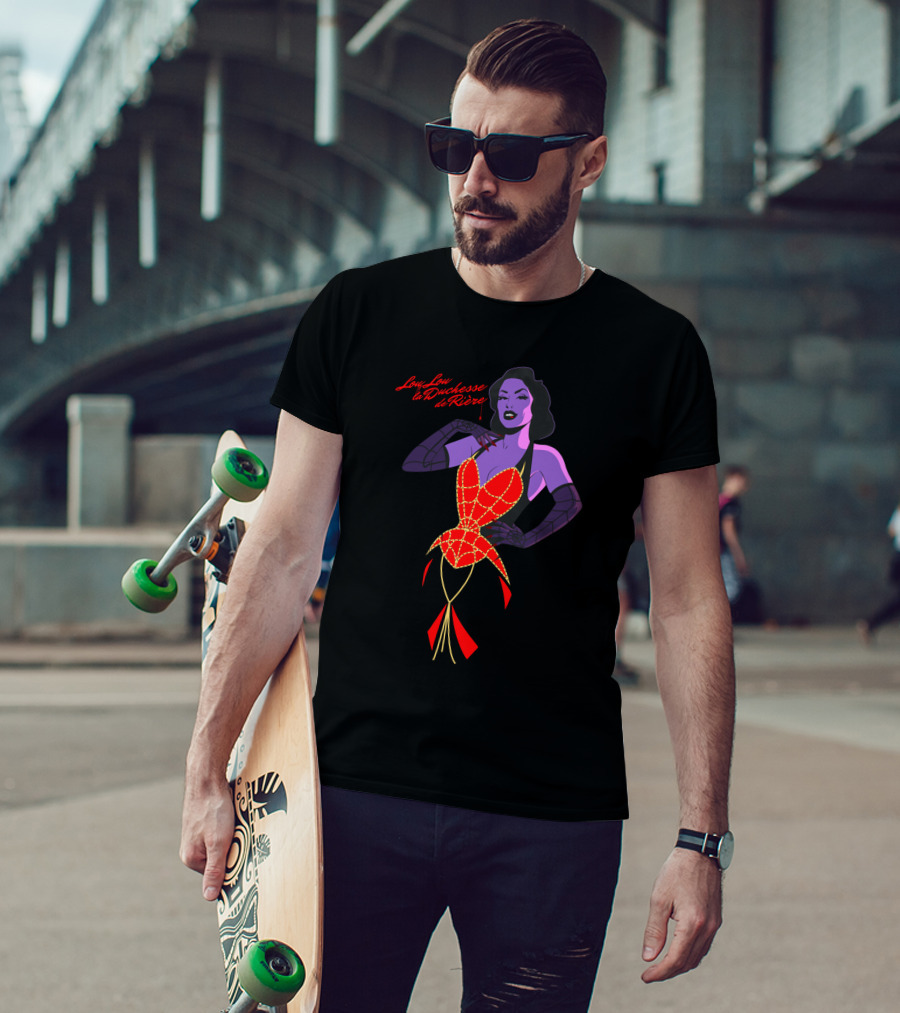 Lou Lou La Duchesse De Rière Below The Collar Spider Queen T-Shirt