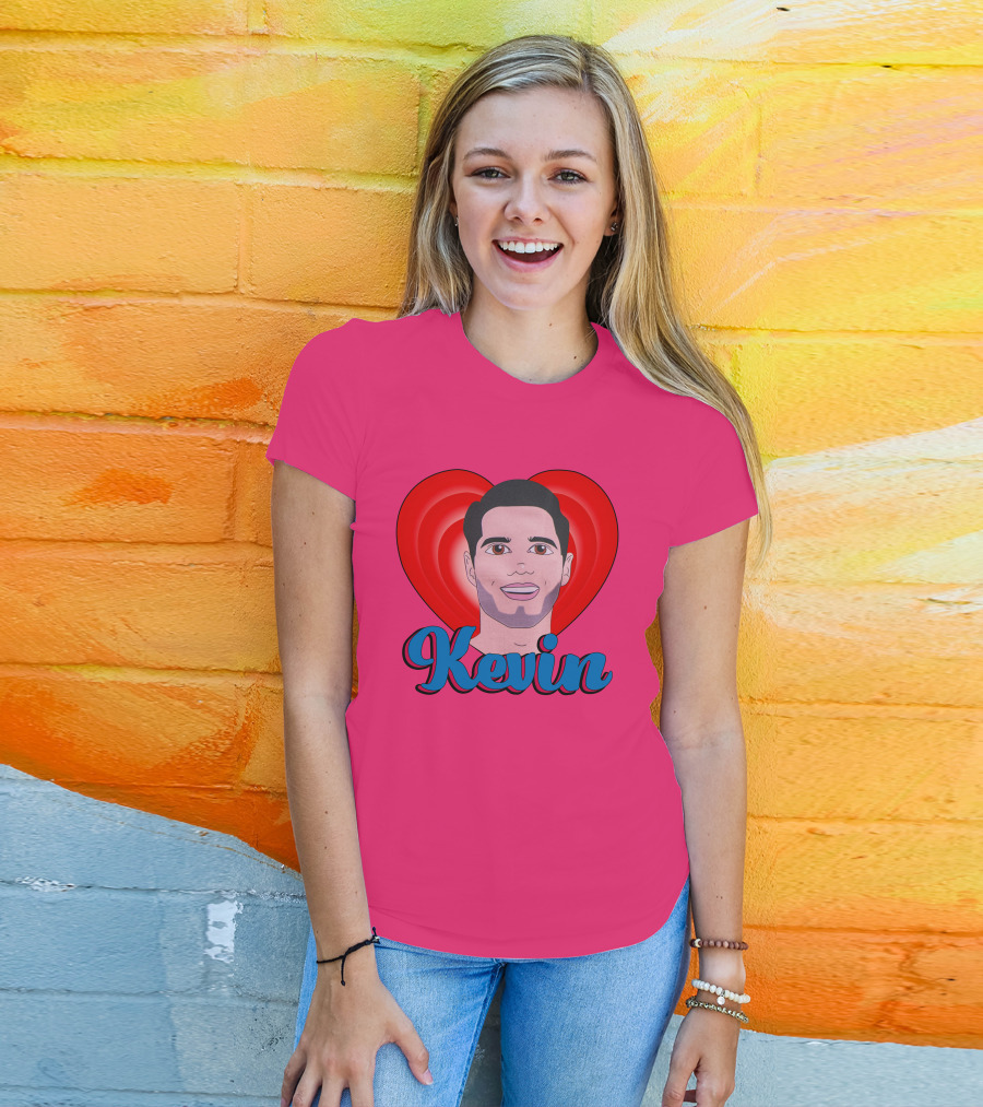 Kevin Fiala Heart Design Minnesota Wild T-Shirt