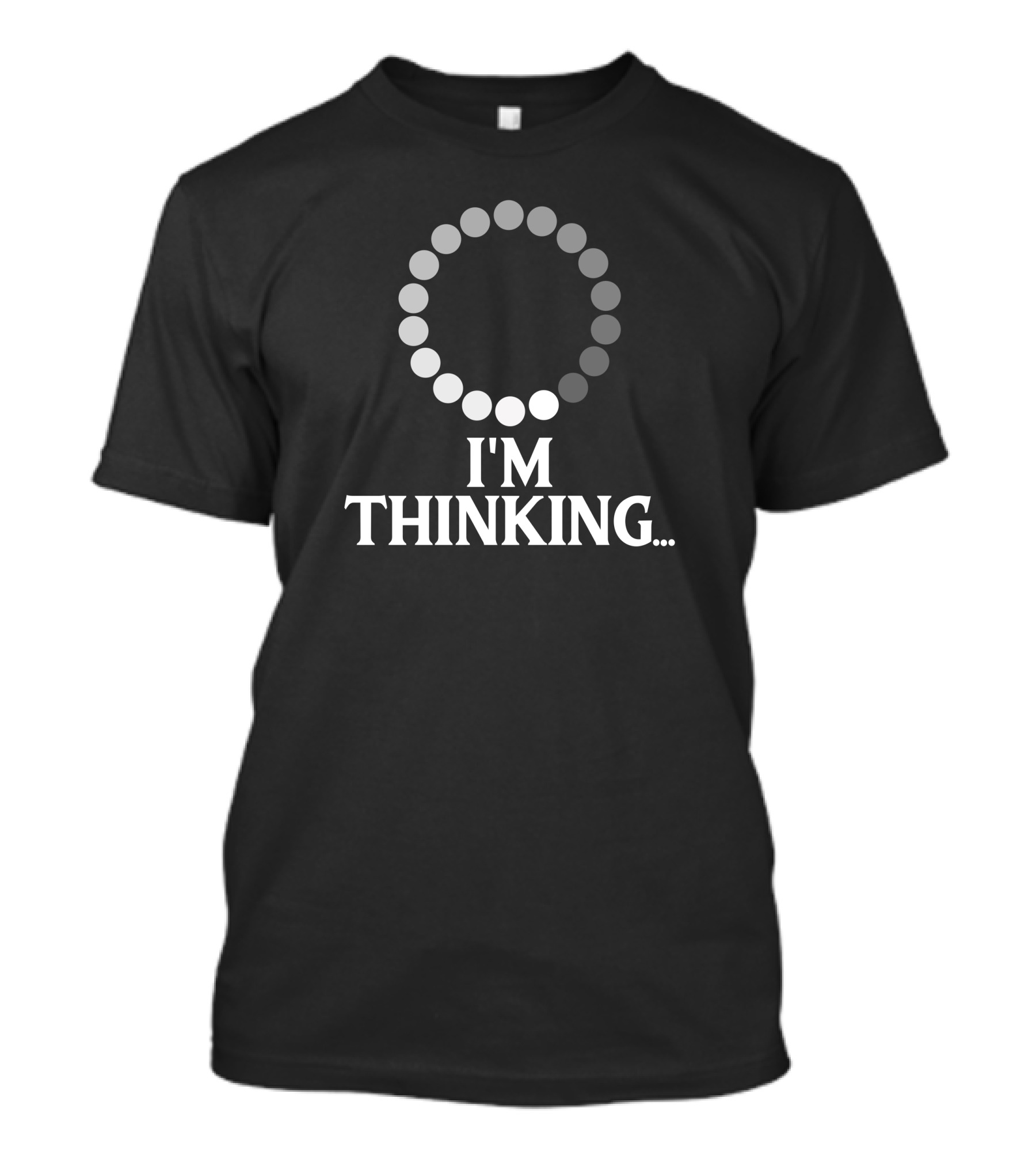 Whoopi Goldberg I'm Thinking Loading Animation T-Shirt