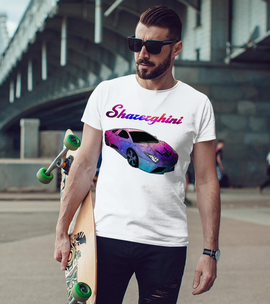 Discover Cool Kids Shazerghini Galaxy Car T-Shirt