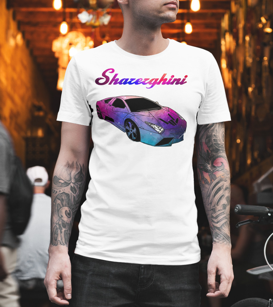 Discover Cool Kids Shazerghini Galaxy Car T-Shirt