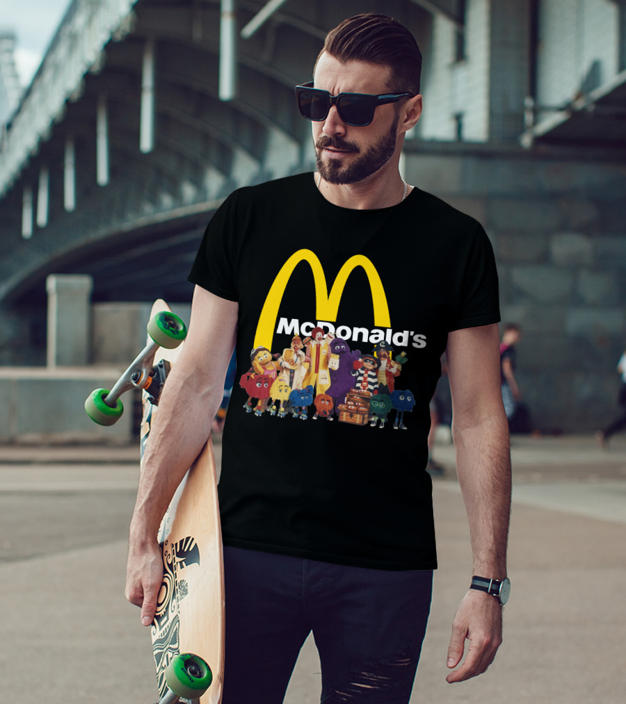 McDonald's Classic Characters Friends Group T-Shirt