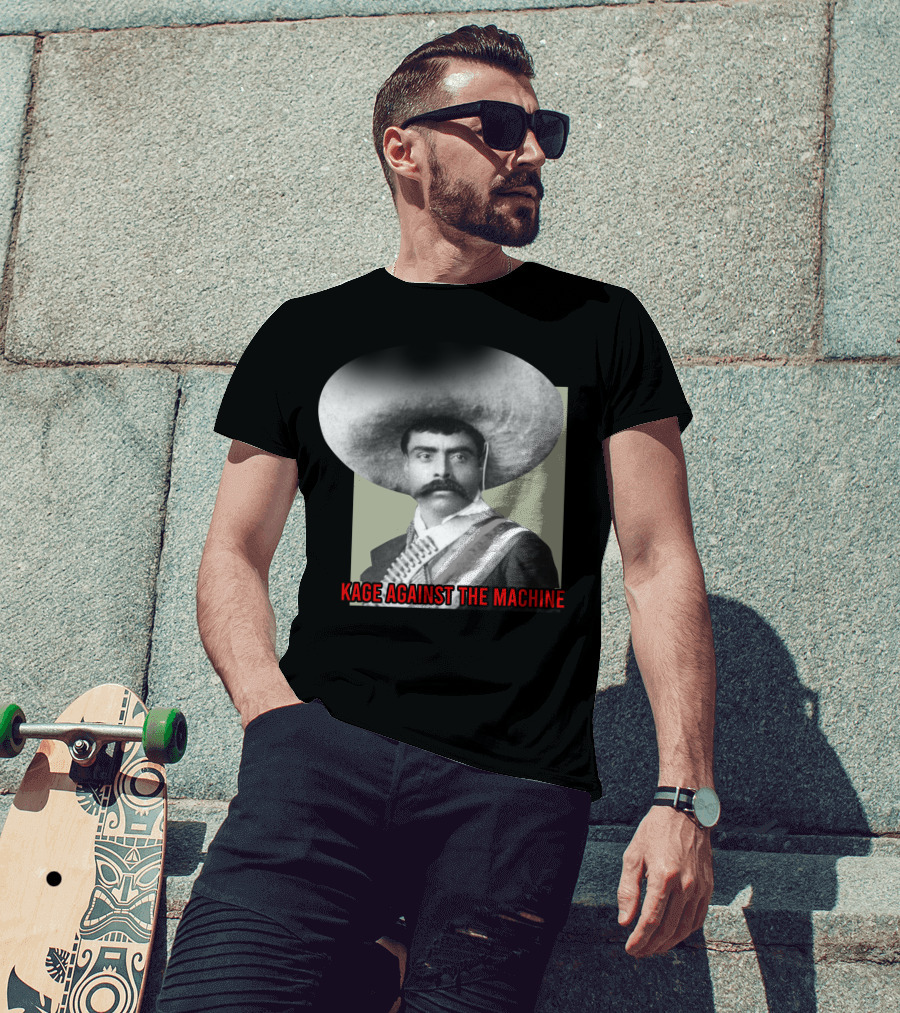 Kage Against The Machine Emiliano Zapata Giant Concert T-Shirt