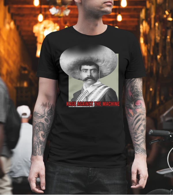 Kage Against the Machine Emiliano Zapata Giant Concert T-Shirt