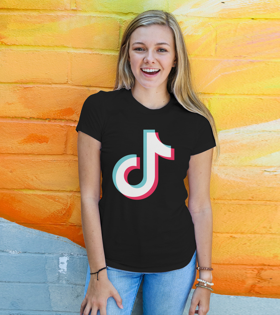 TikTok Music Note Artist T-Shirt