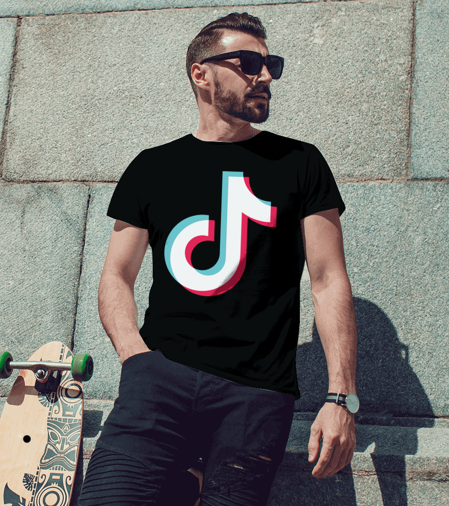 TikTok Music Note Artist T-Shirt