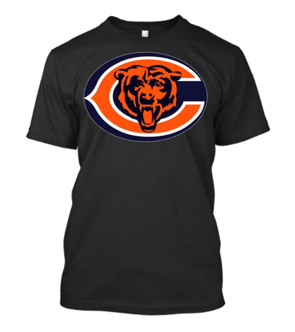 Chicago Bears Football Team Iconic Logo Bear Head T-Shirt