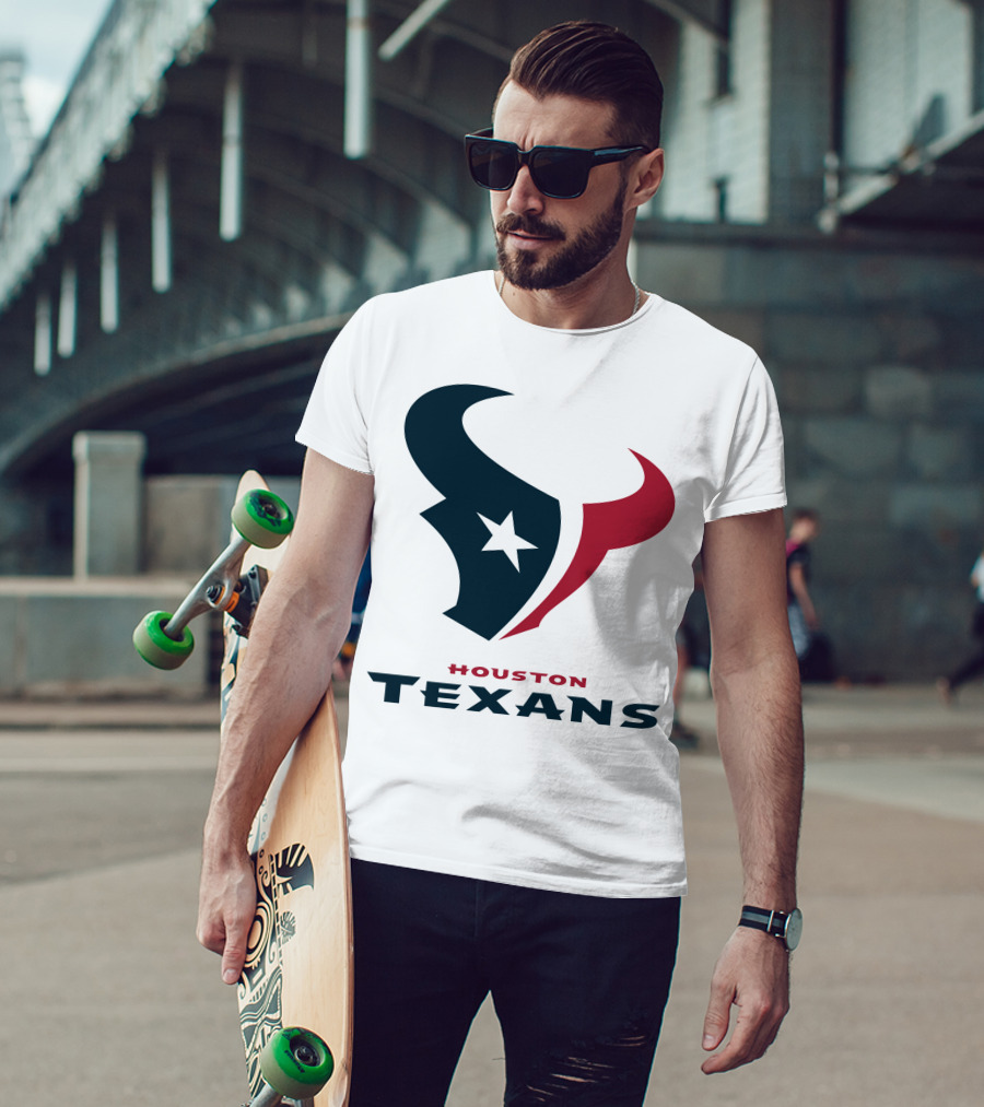 Houston Texans Team Logo For Football Fans T-Shirt
