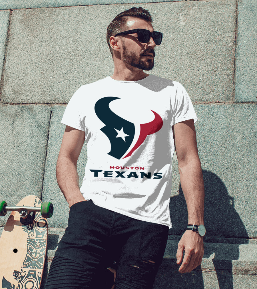 Houston Texans Team Logo For Football Fans T-Shirt