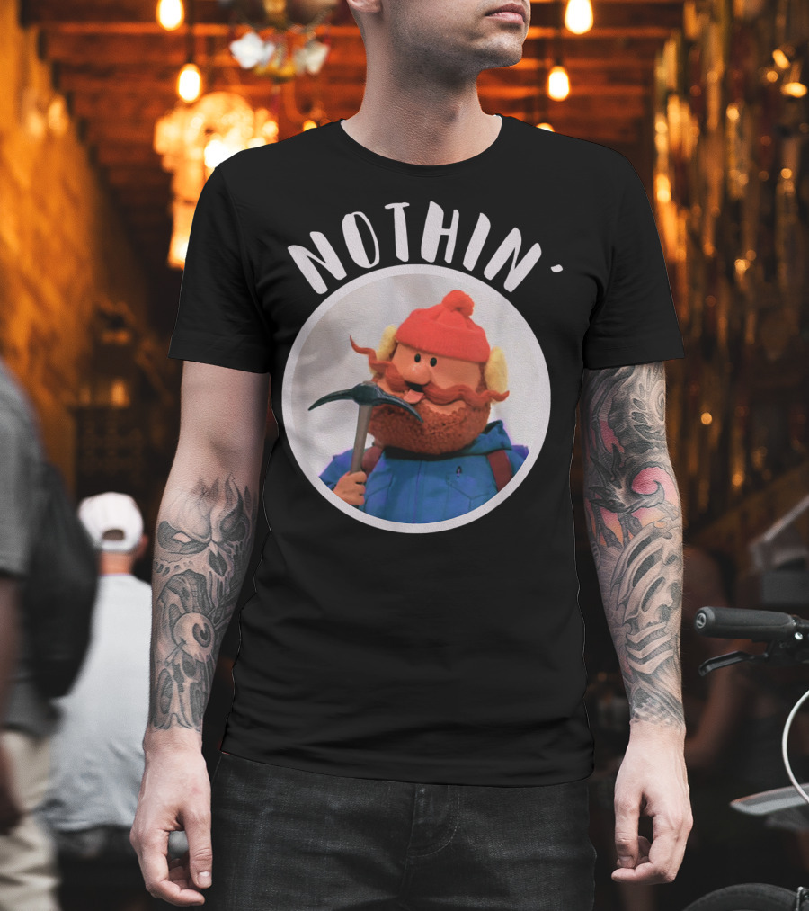Christmas Special Nothin' Cornelius Of The Yukon Pickaxe Red Beanie T-Shirt