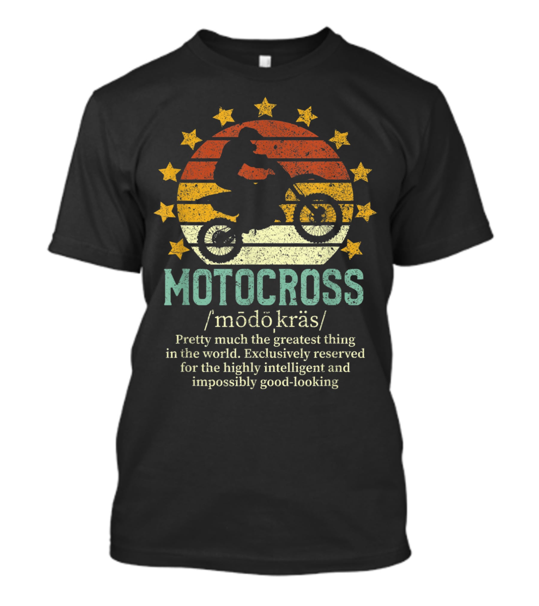 Motocross Pretty Much The Greatest Thing In The World Vintage Dirtbike Rider T-Shirt
