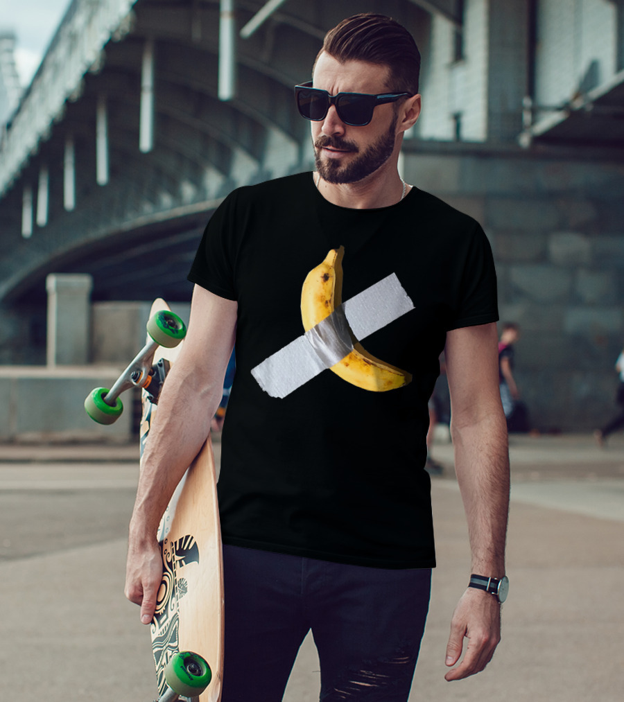 The Banana Duct Tape Crossover Joke T-Shirt