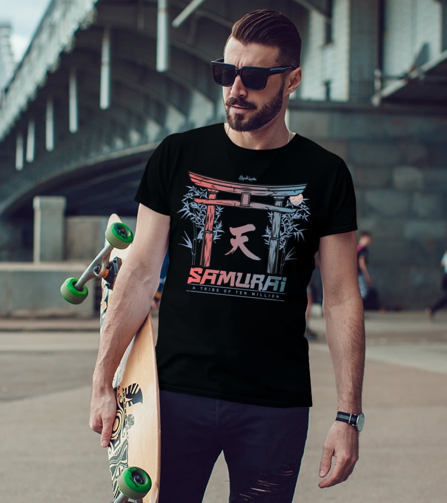 CoryxKenshin Samurai A Tribe Of Ten Million T-Shirt