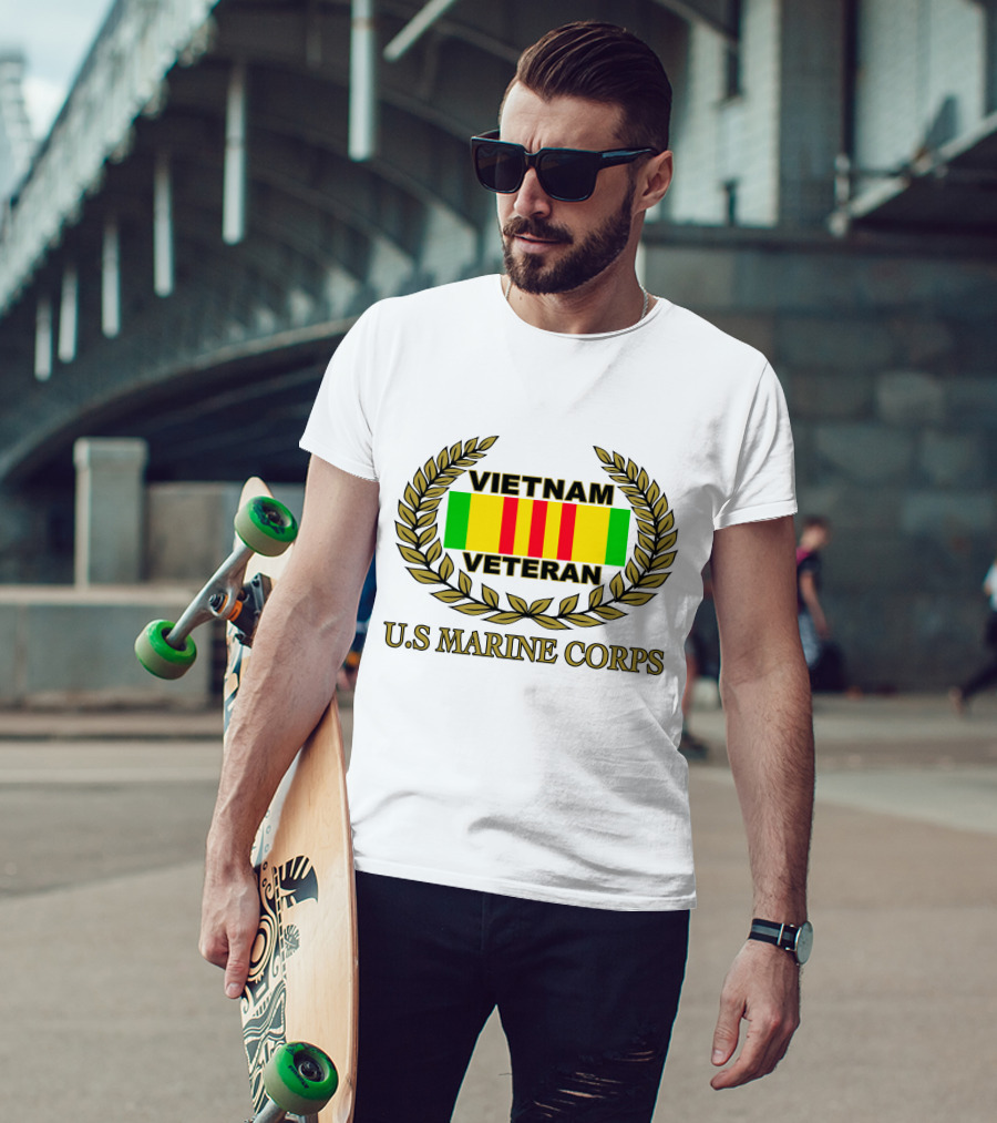 Vietnam Veteran U.s. Marine Corps T-Shirt