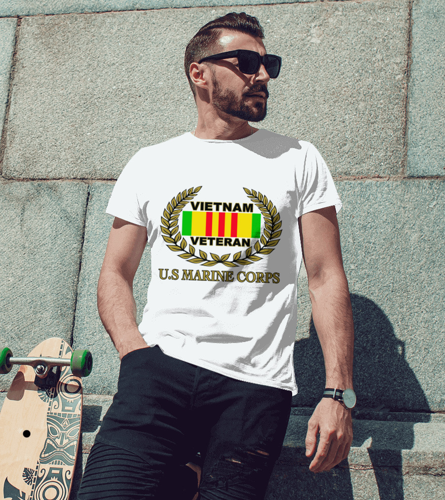 Vietnam Veteran U.s. Marine Corps T-Shirt