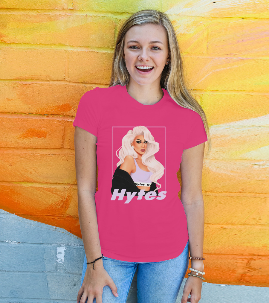 Hytes Brooke Lynn Hytes Glamorous Pink T-Shirt